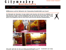 Tablet Screenshot of citymonkey.de